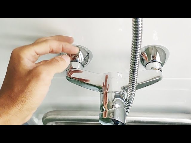 Grifo bañera termostático ROCA New Mitos cromado